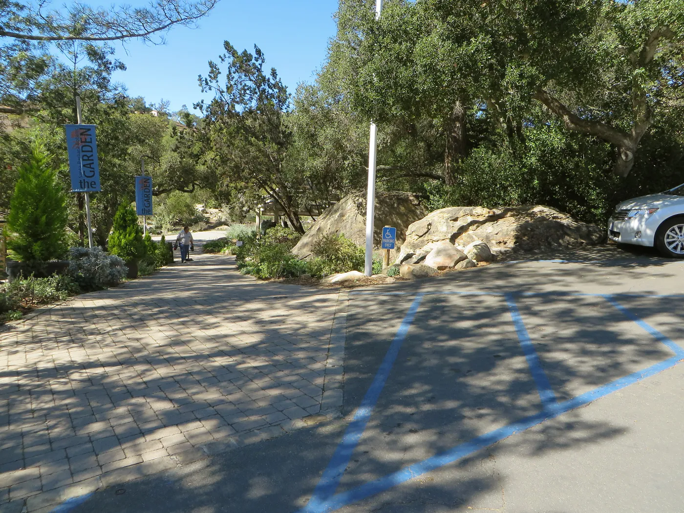 Garden entrance
