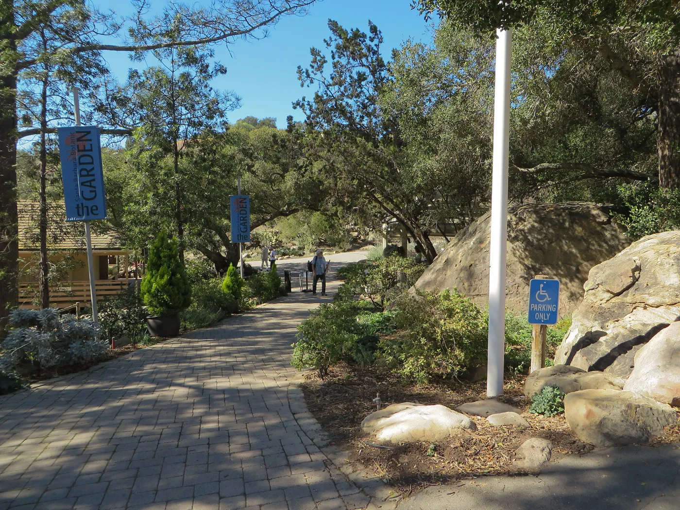 Garden entrance