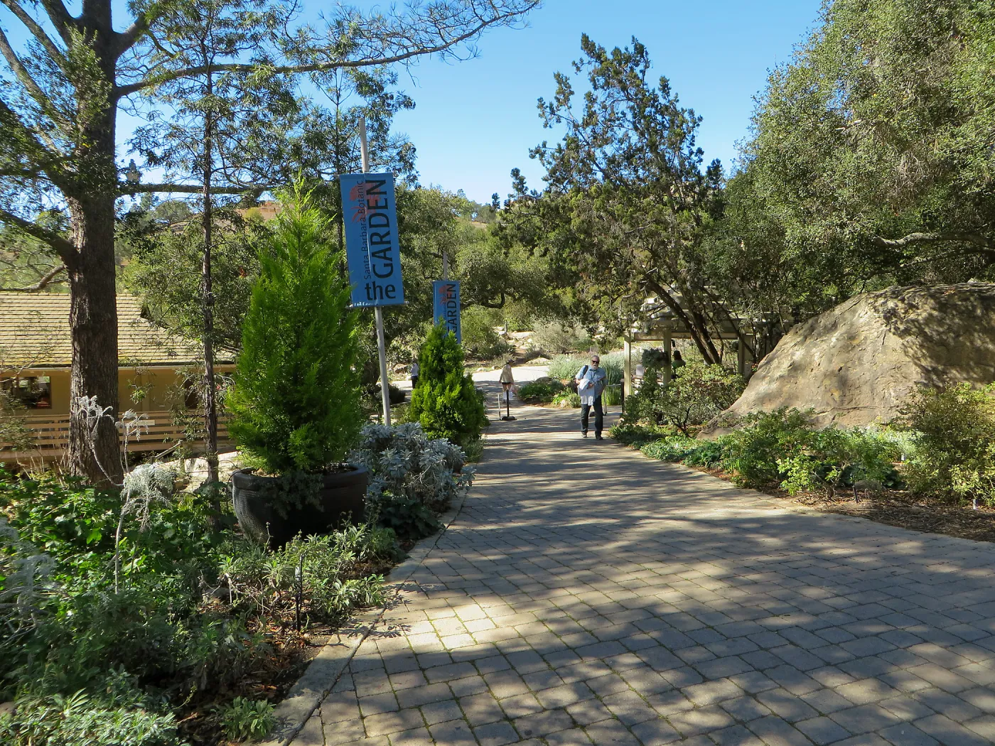 Garden entrance