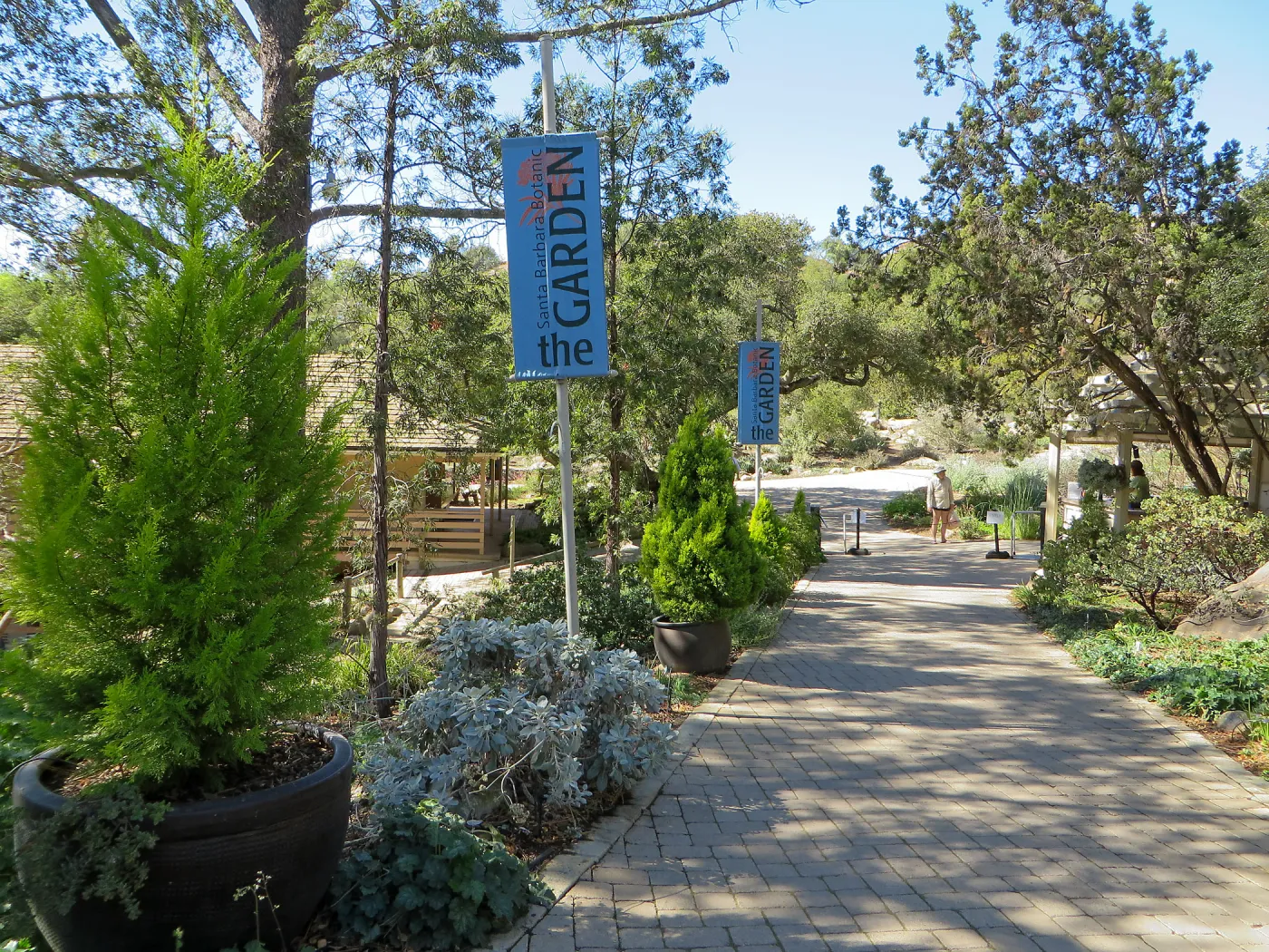 Garden entrance
