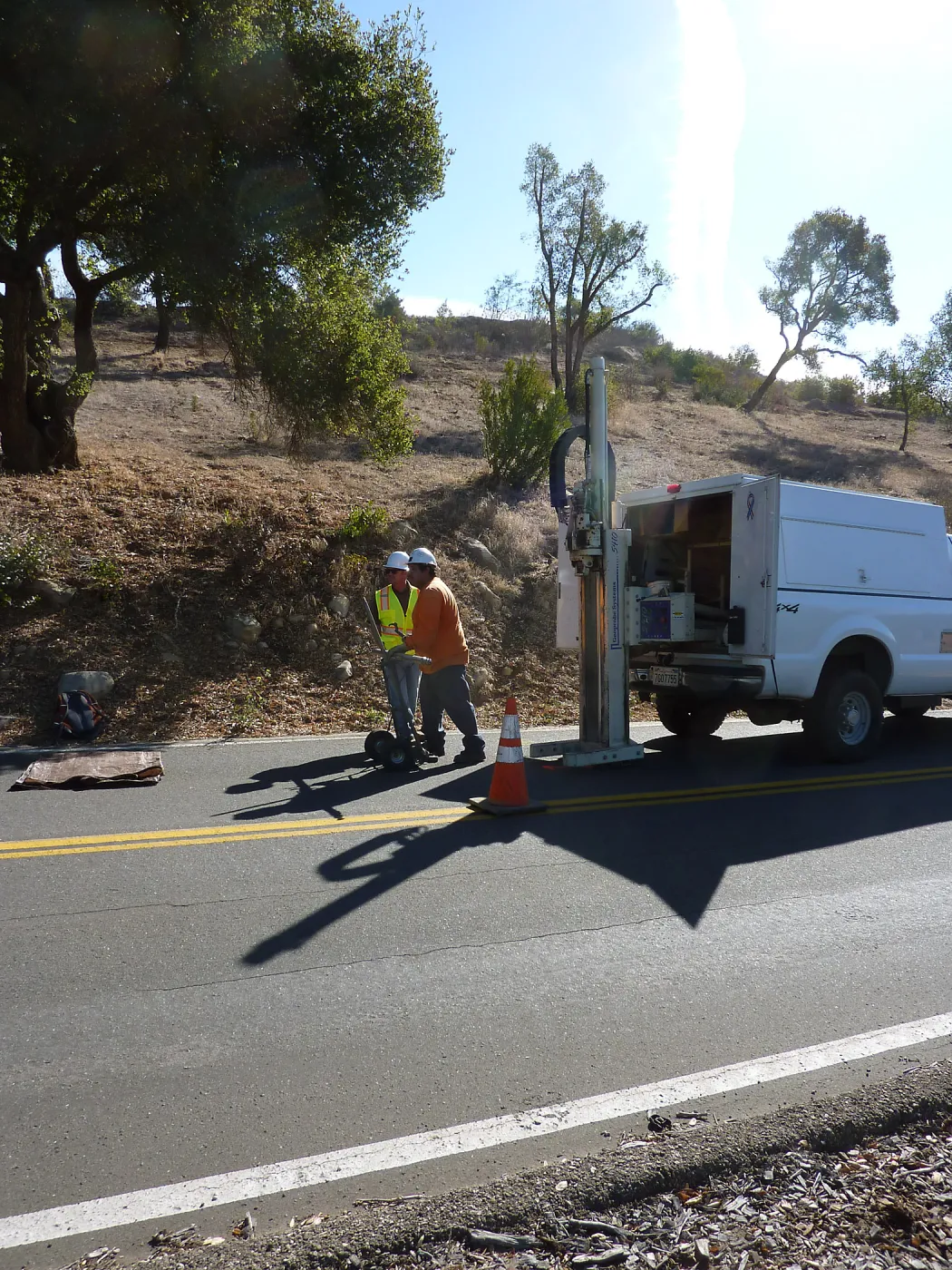 Sewer Crew on Mission Cyn Rd