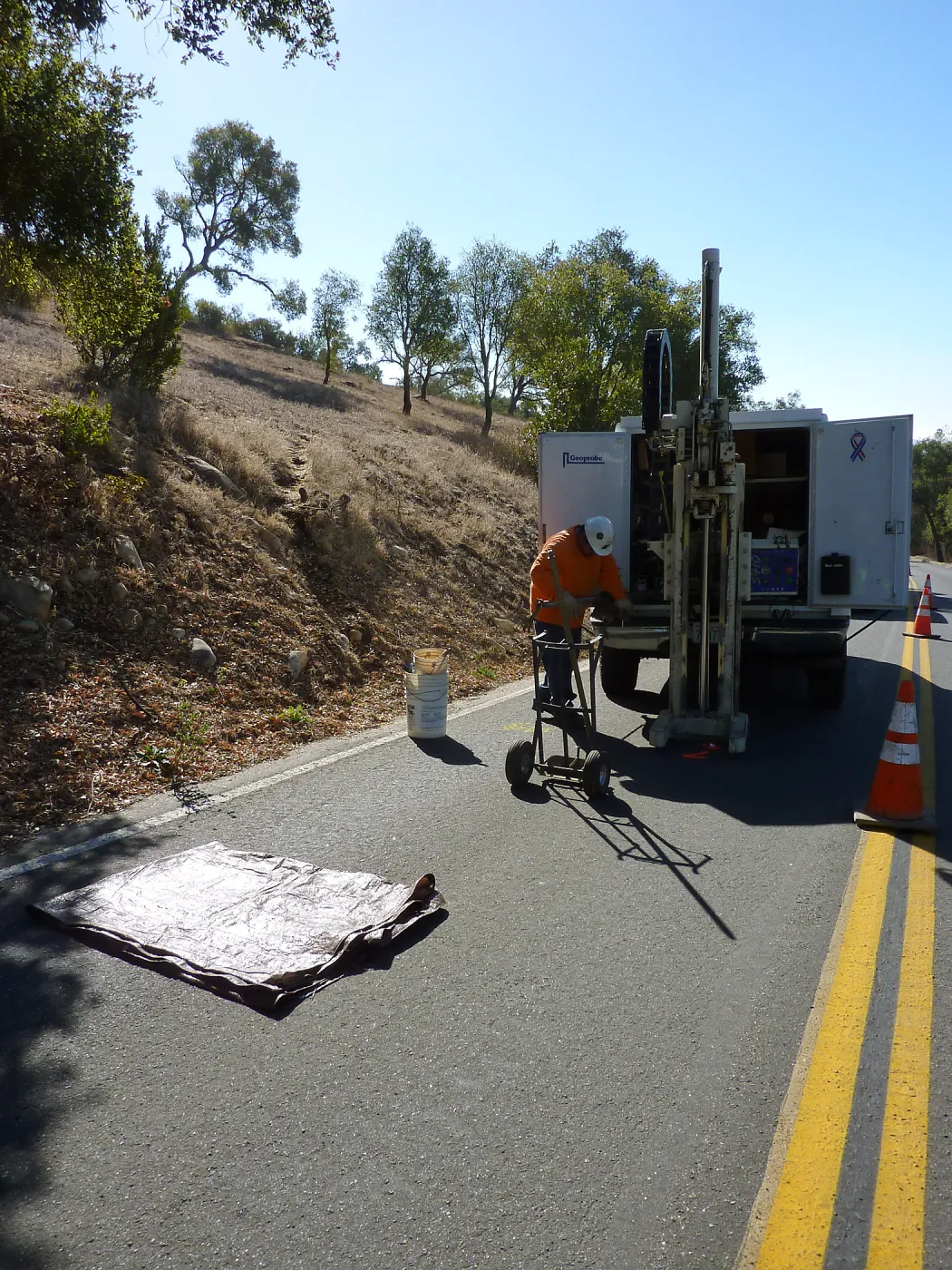 Sewer Crew on Mission Cyn Rd
