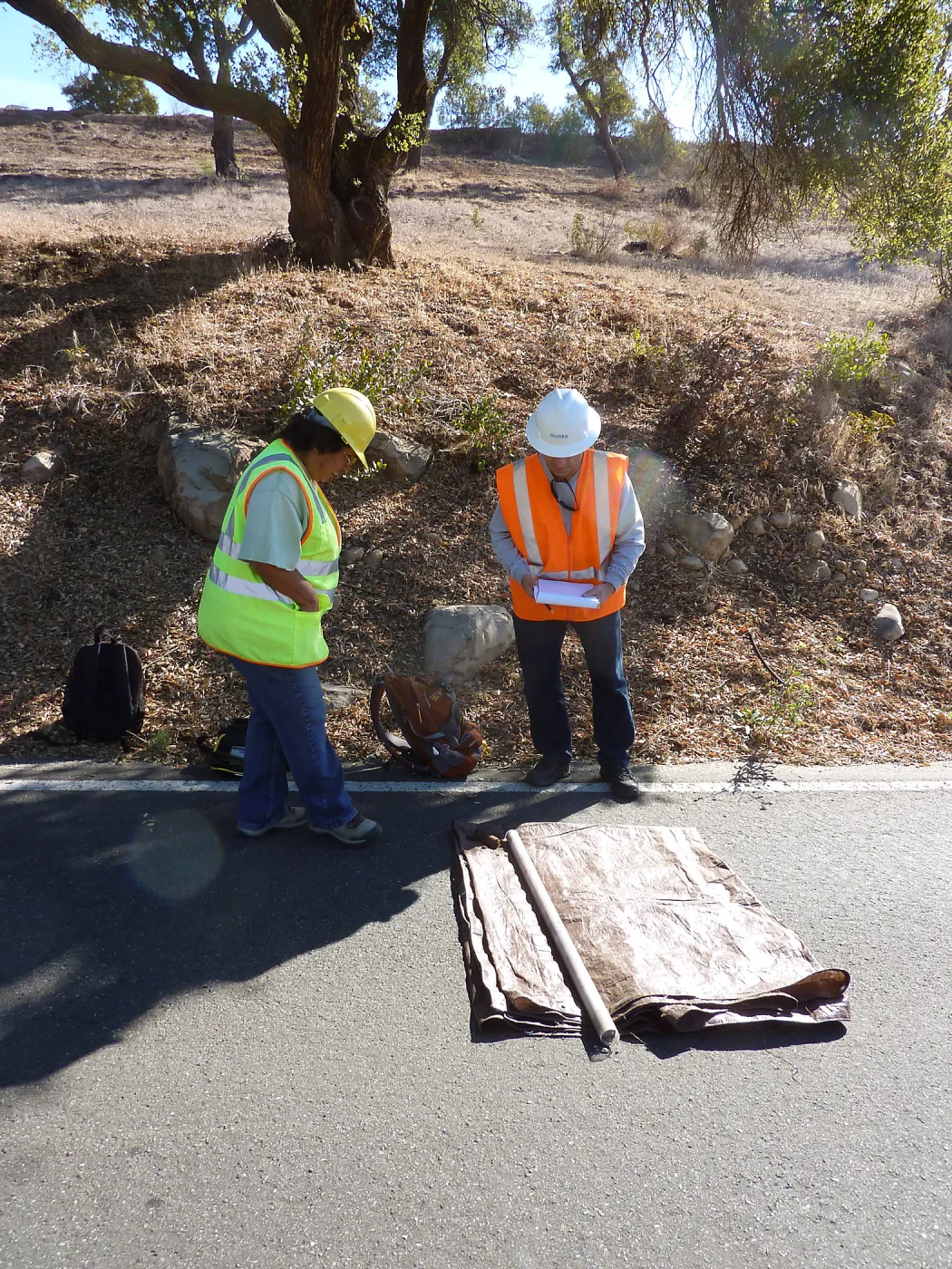 Sewer Crew on Mission Cyn Rd