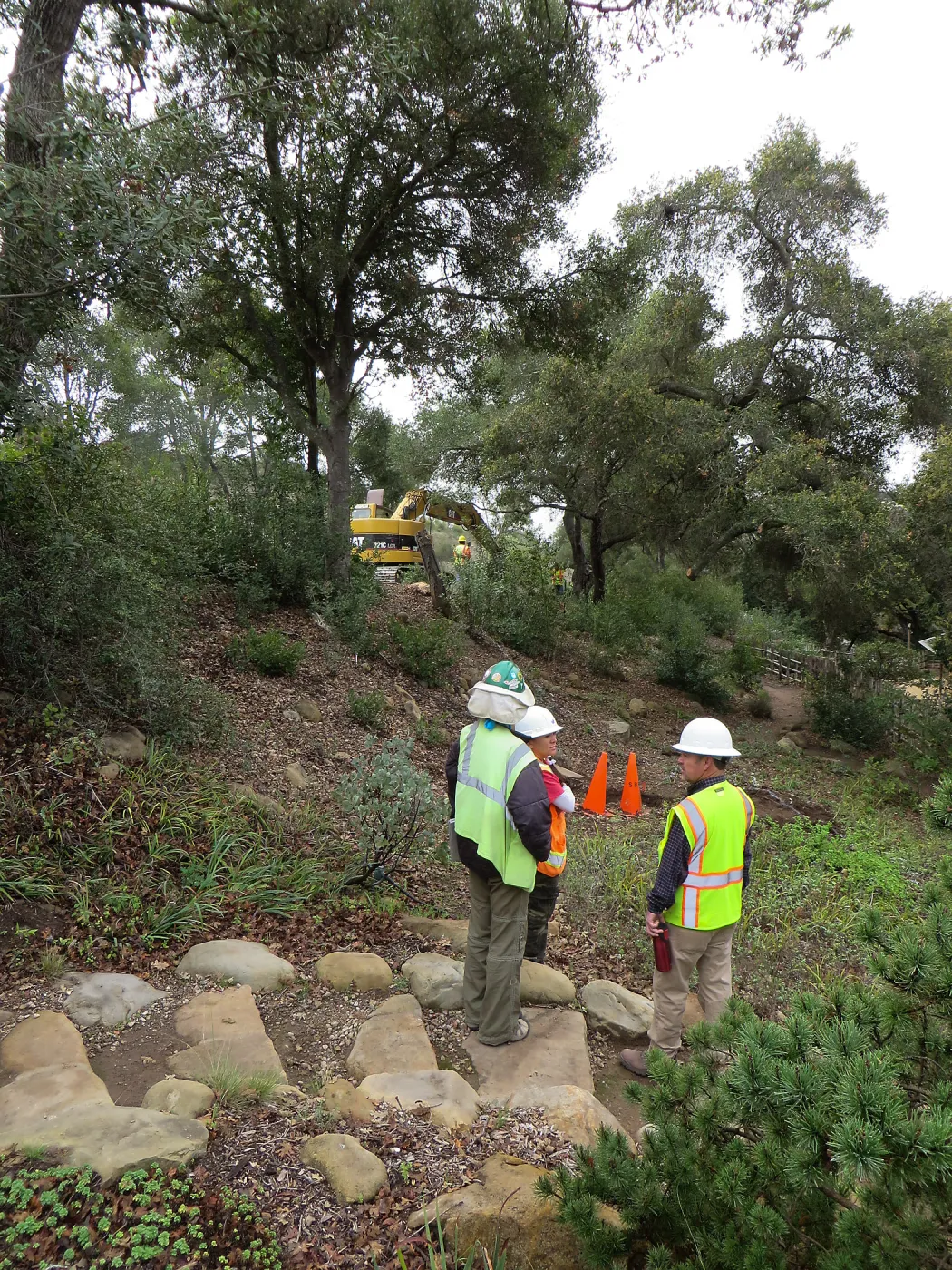 Sewer work