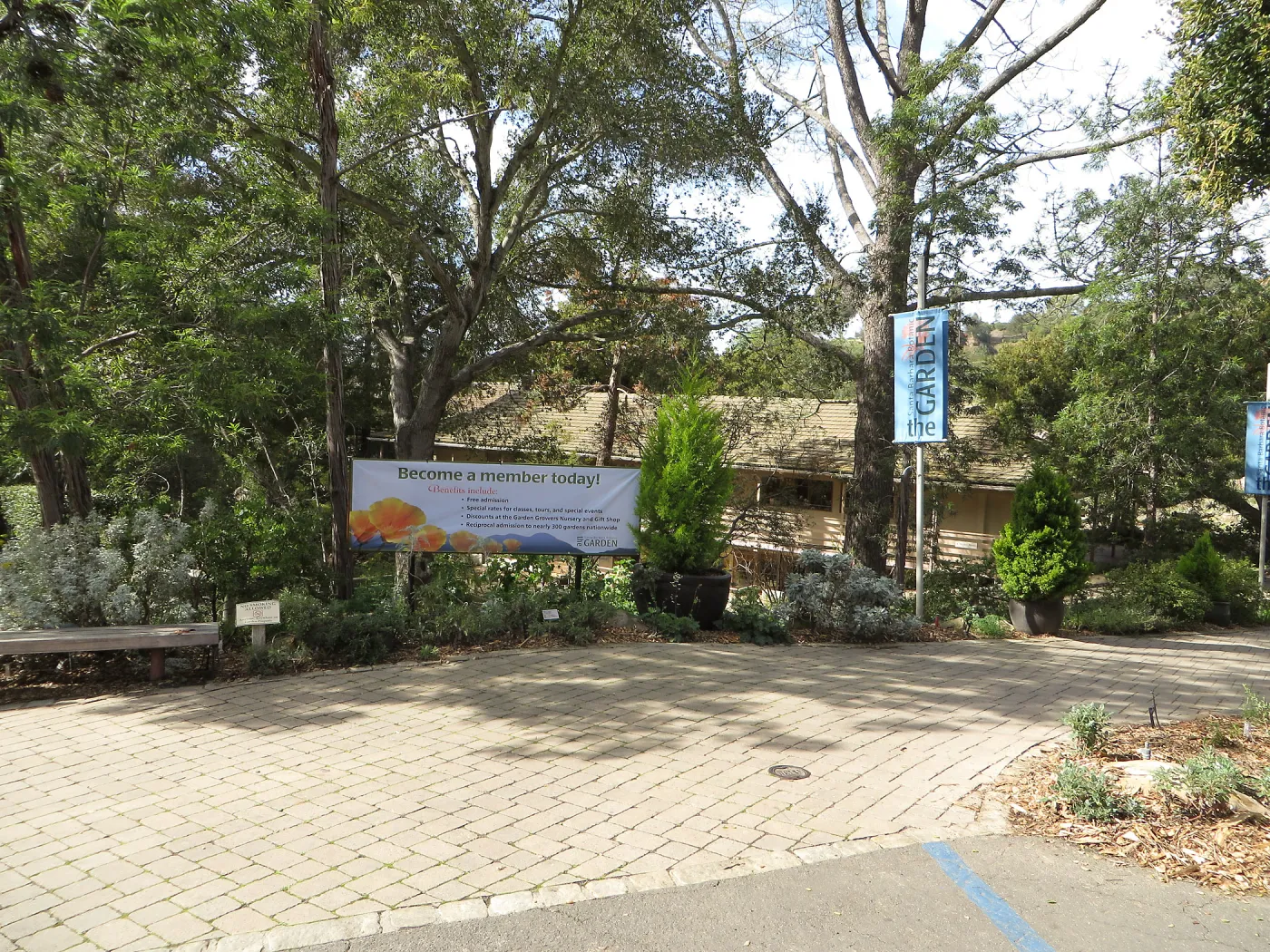Garden entrance