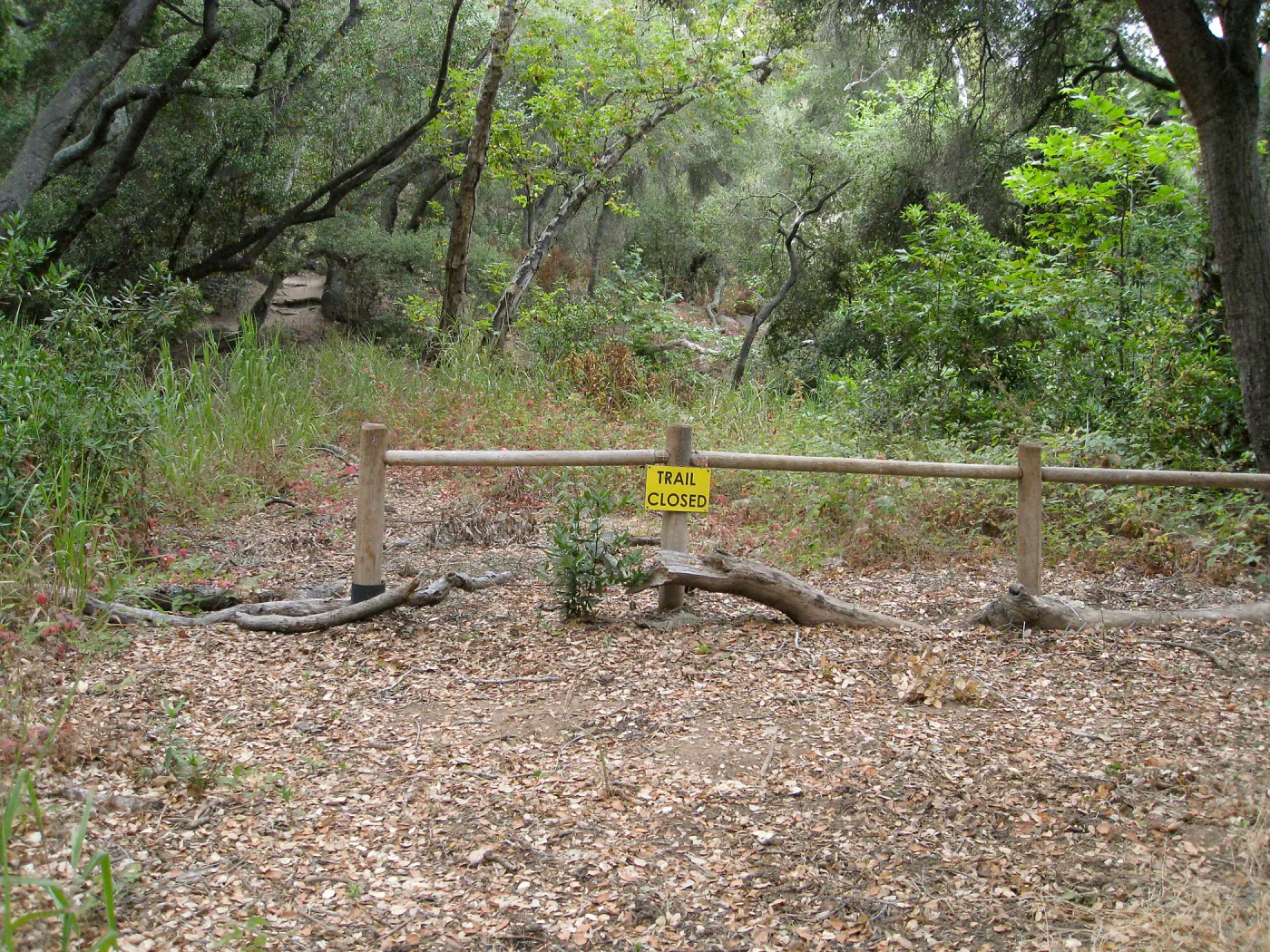 Bottom of Easton Trail