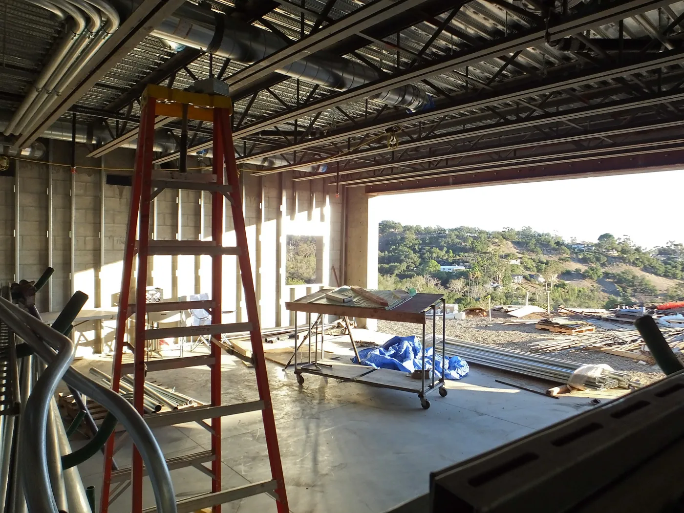 Pritzlaff Conservation Center Construction, Exhibit Room, looking southeast 