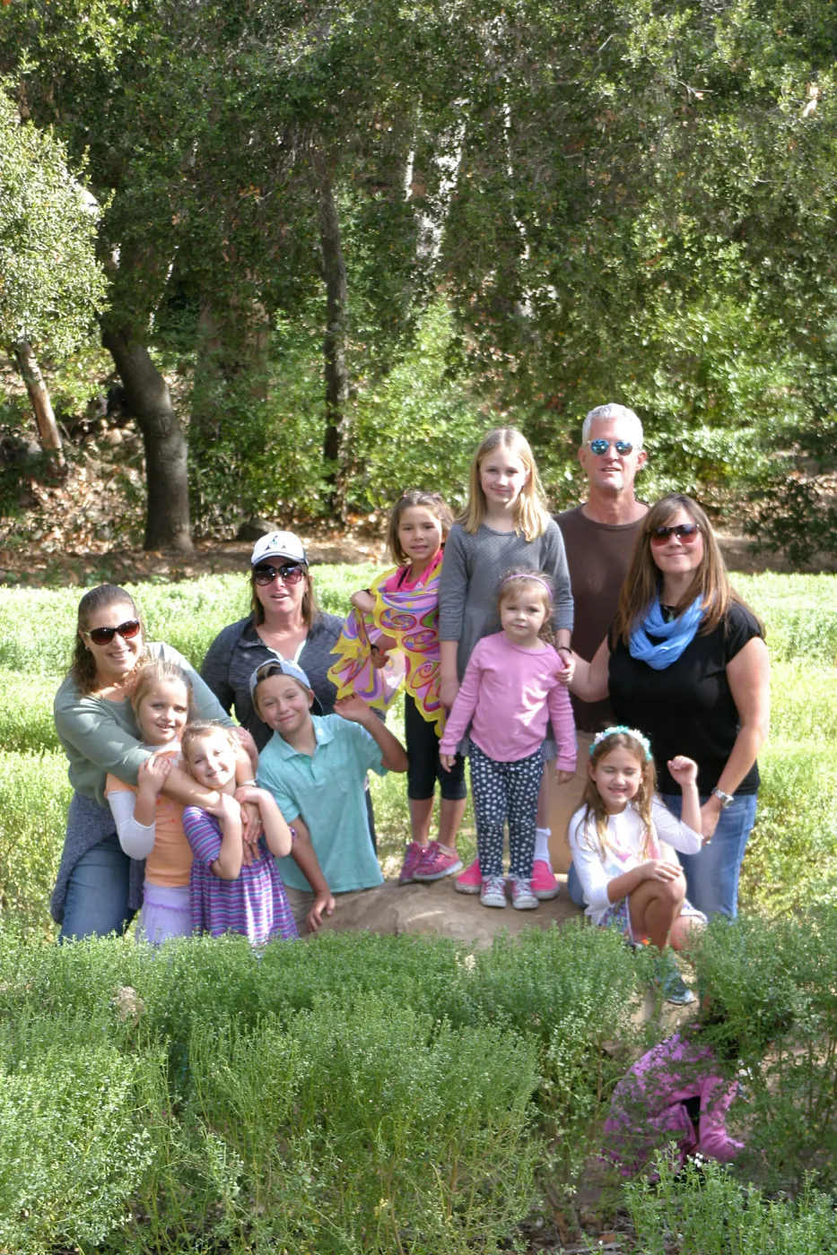 Children in the Centennial Maze