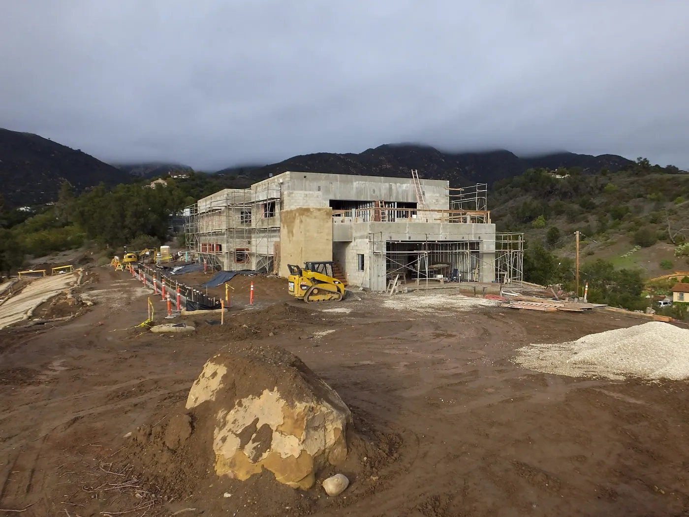 Pritzlaff Conservation Center Construction, Exterior looking northeast