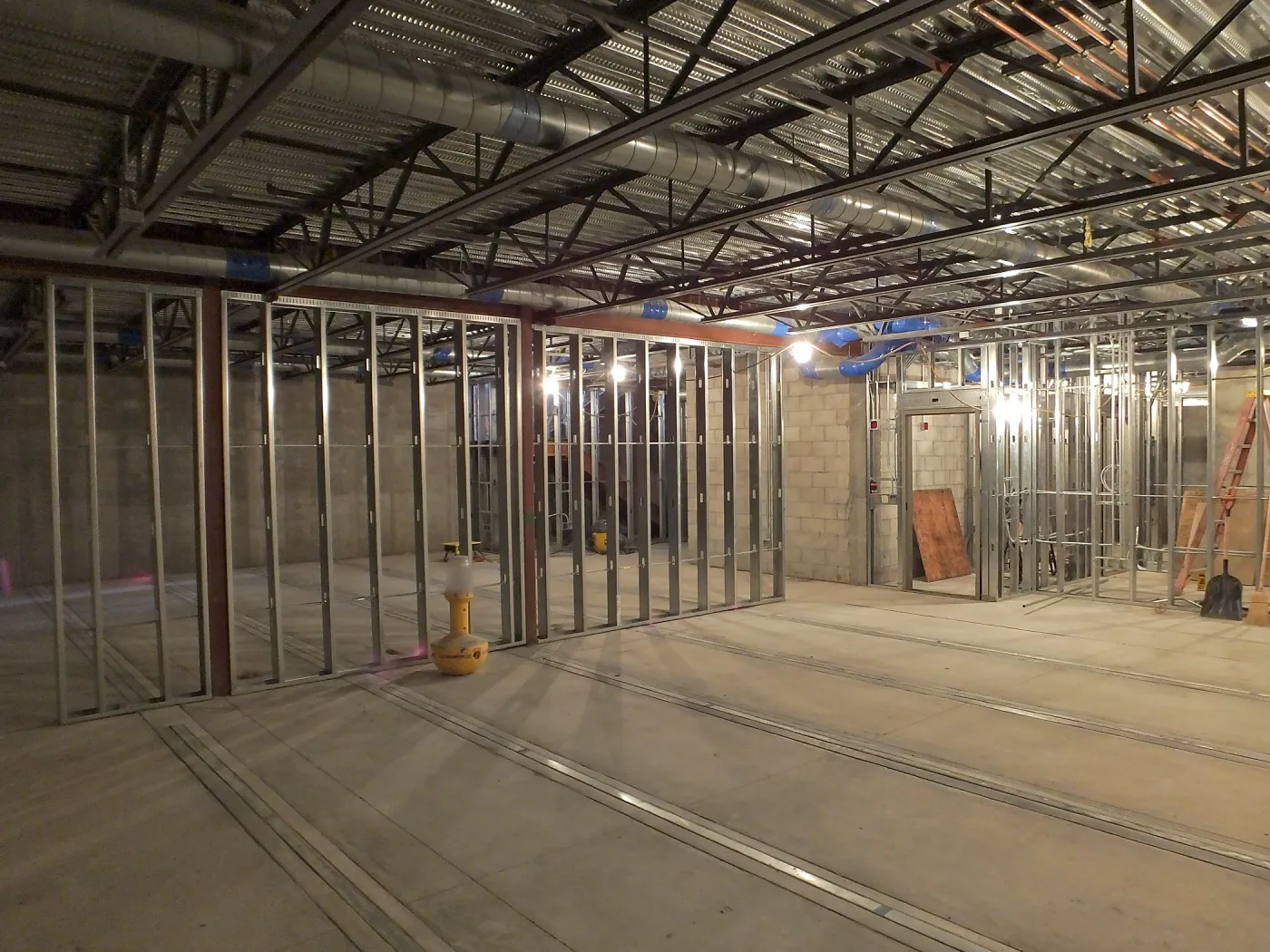 Pritzlaff Conservation Center Construction, looking southeast across Herbarium area