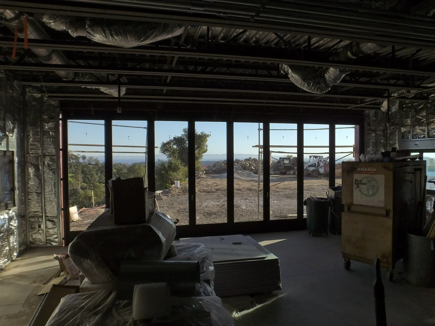 View towards Channel Islands from Pritzlaff Conservation Center Exhibit Room