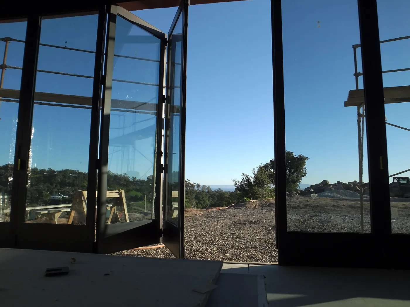 View towards Channel Islands from Pritzlaff Conservation Center Exhibit Room