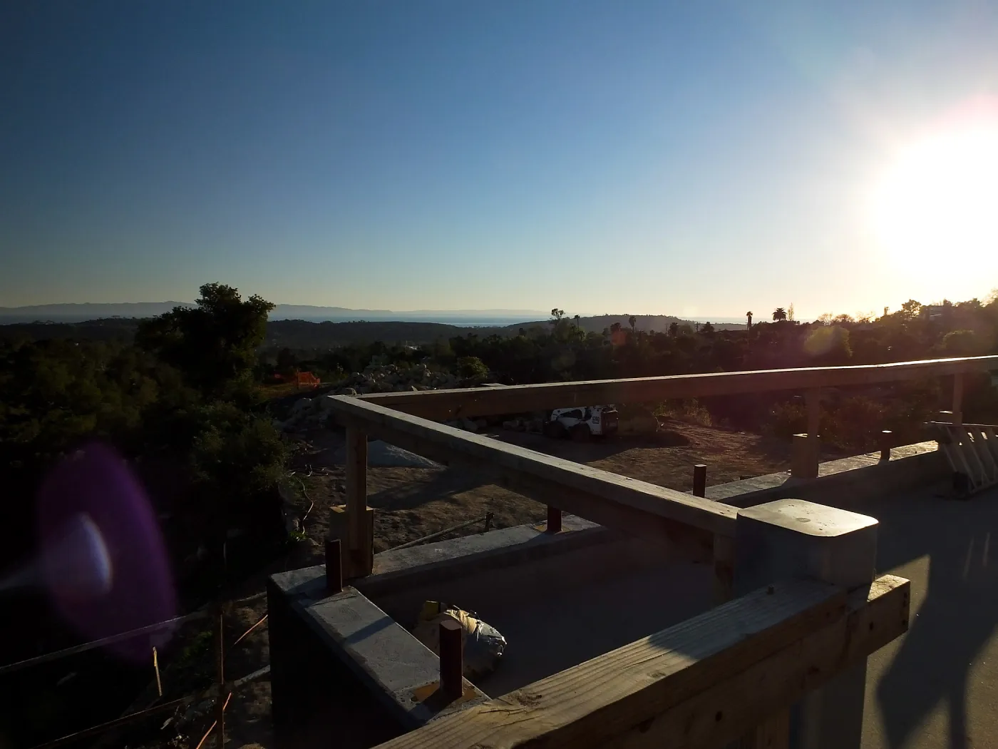 View of Channel Islands from Pritzlaff Conservation Center Deck