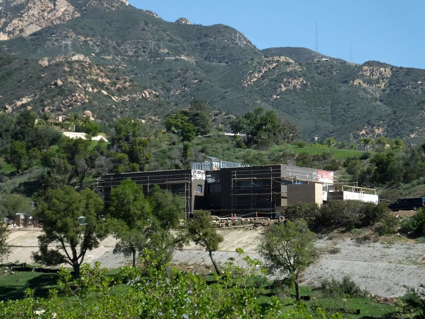 Pritzlaff Conservation Center Construction, view from Tunnel Road