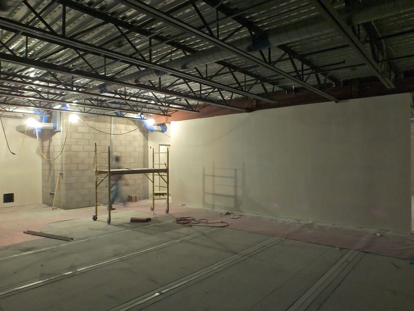 Pritzlaff Conservation Center Construction, looking southwest across Herbarium area