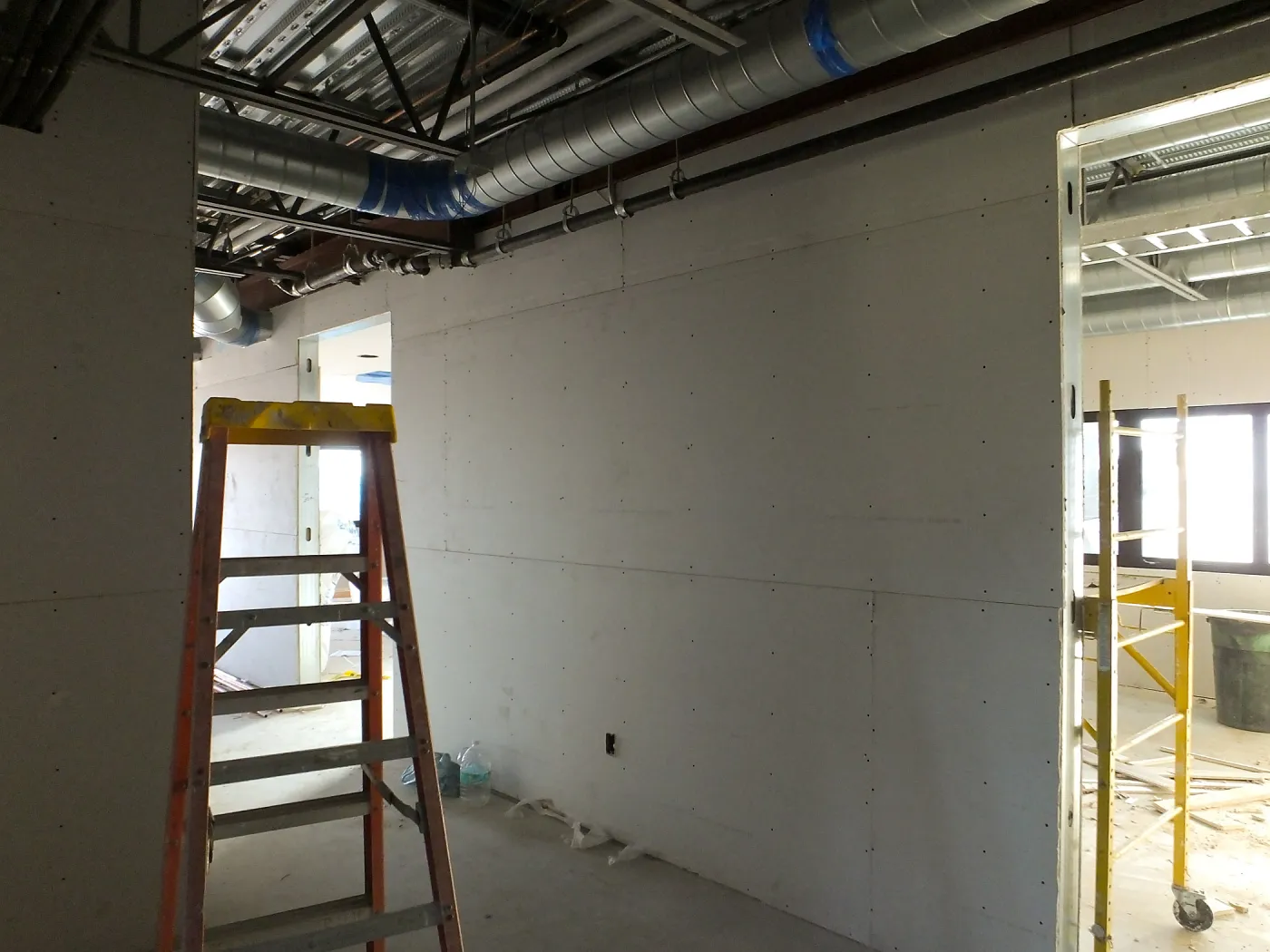 Pritzlaff Conservation Center Construction, looking southwest across Conference/Training area