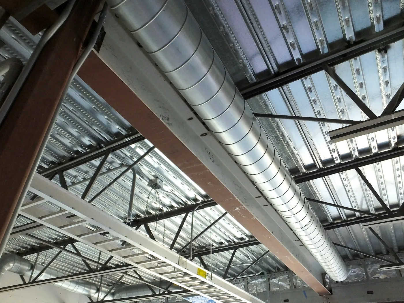 Pritzlaff Conservation Center Construction, Wishes Beam