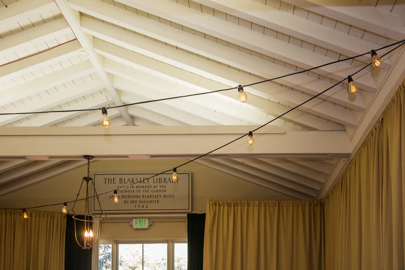2016 Santa Barbara Beer Garden Event, VIP lounge decor