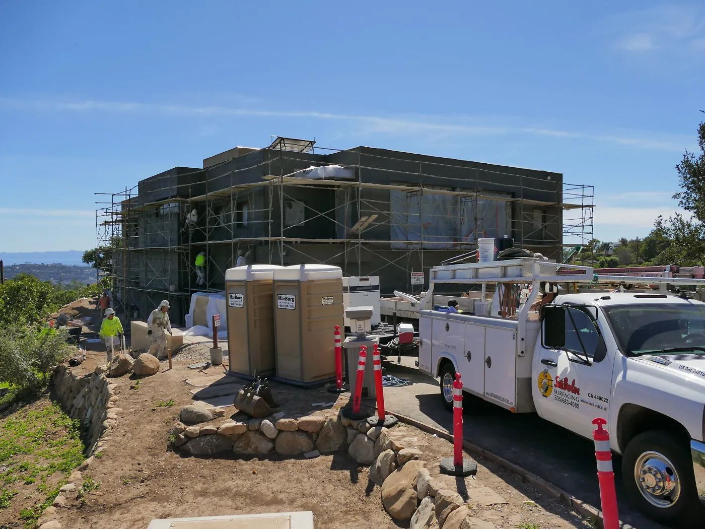 Pritzlaff Conservation Center Construction, exterior looking southwest