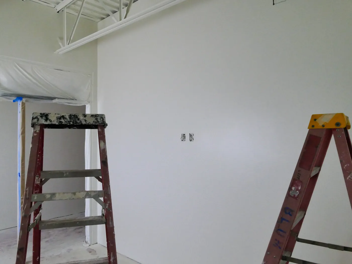 Pritzlaff Conservation Center Construction, looking northwest across Conference/Training area