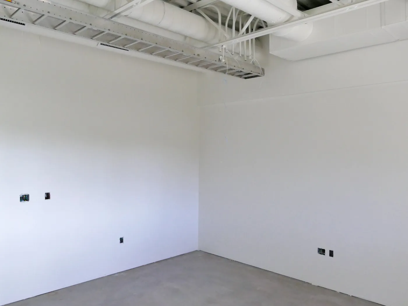 Pritzlaff Conservation Center Construction, looking southeast across Conference/Training area (Director’s office)