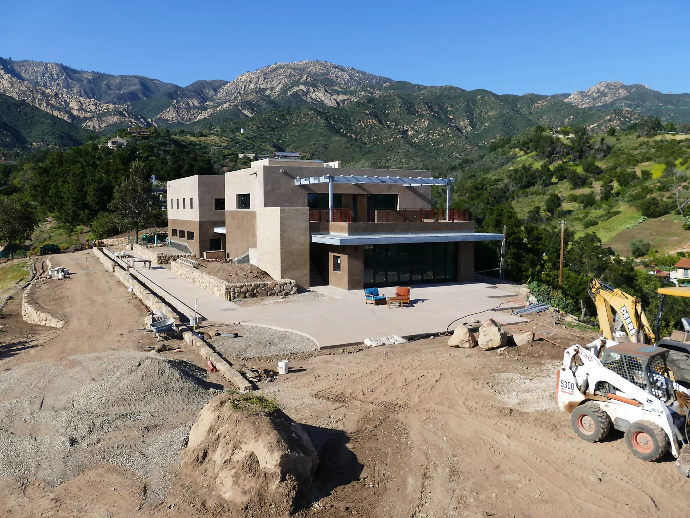 Pritzlaff Conservation Center Construction, Exterior looking northeast