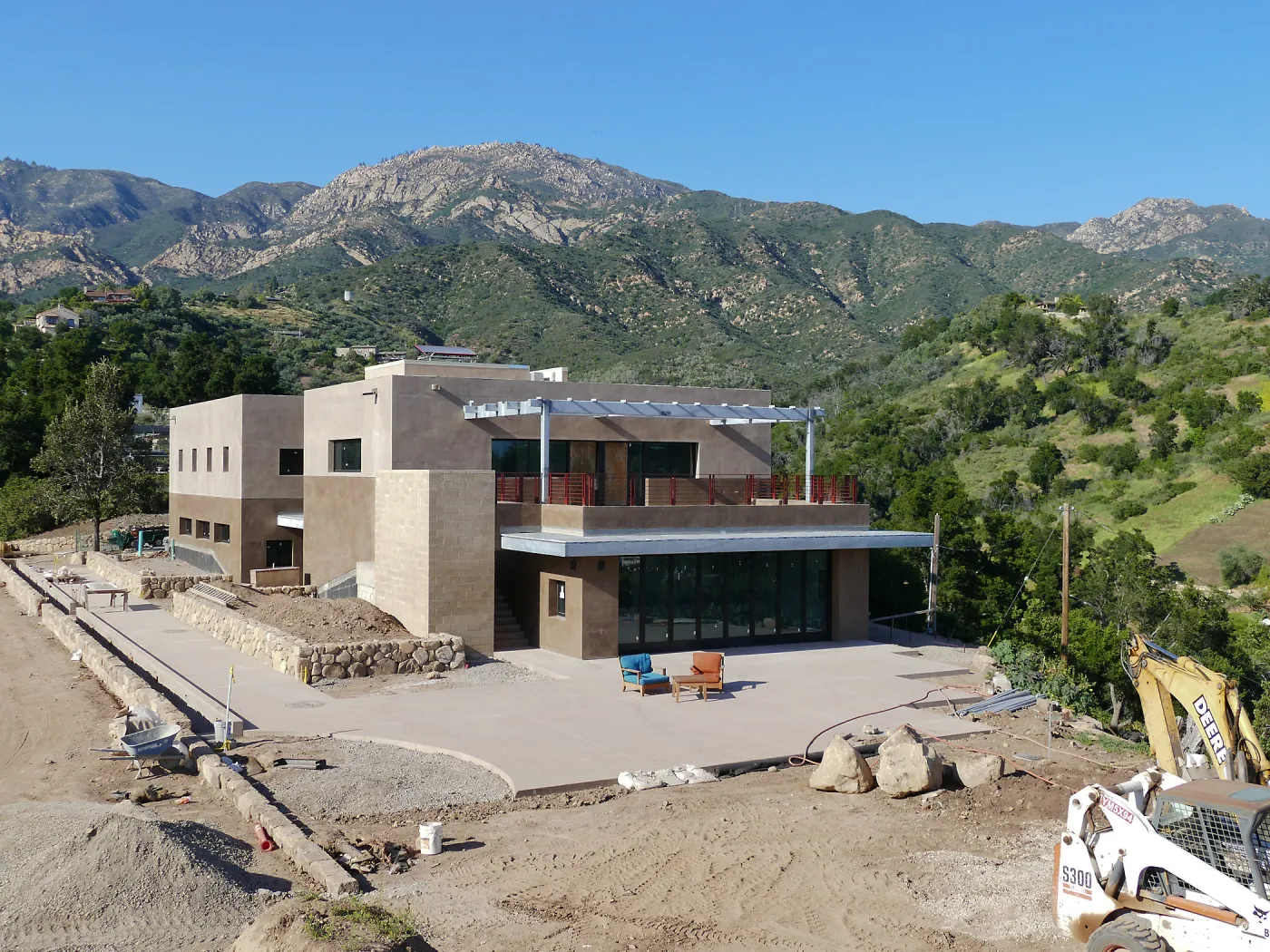 Pritzlaff Conservation Center Construction, Exterior looking northeast