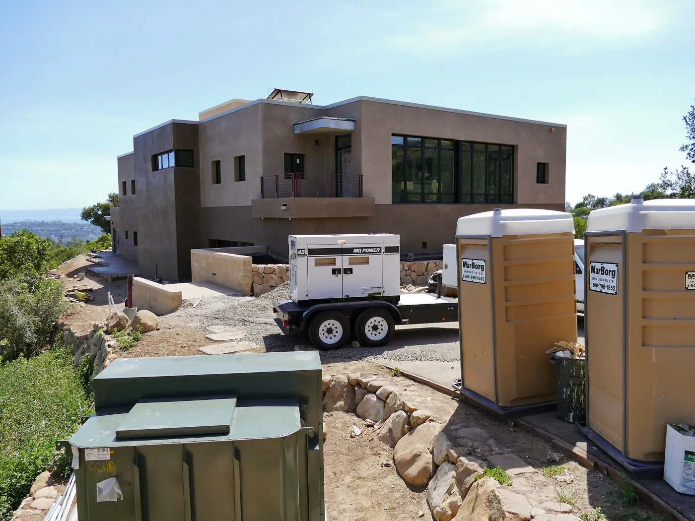 Pritzlaff Conservation Center Construction, exterior looking southwest