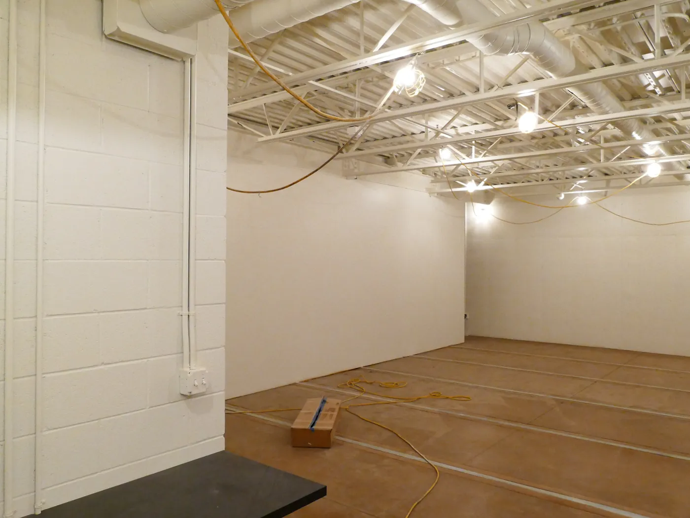 Pritzlaff Conservation Center Construction, looking northwest across Herbarium space