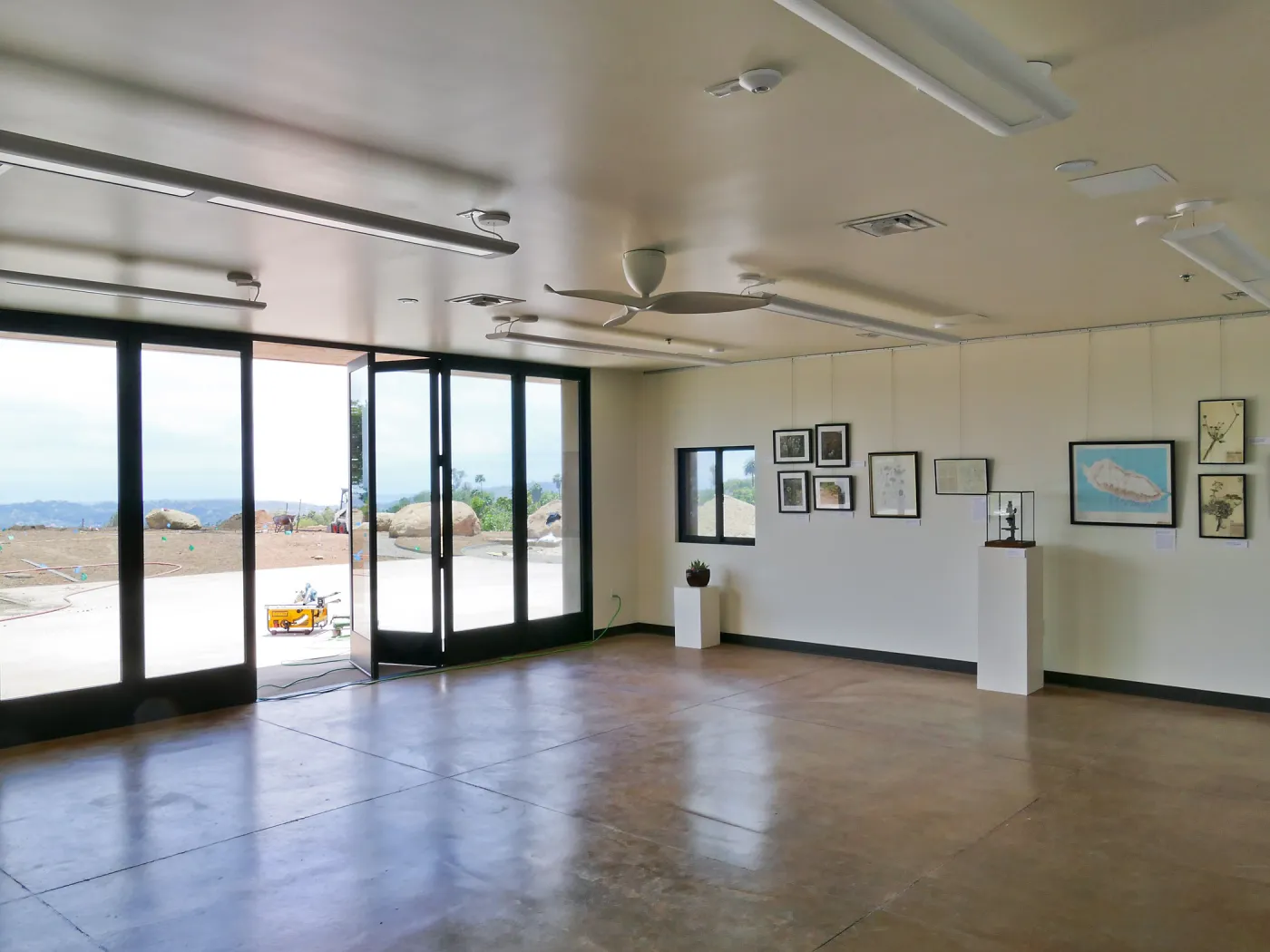 Pritzlaff Conservation Center Construction, Exhibit Room, looking southwest