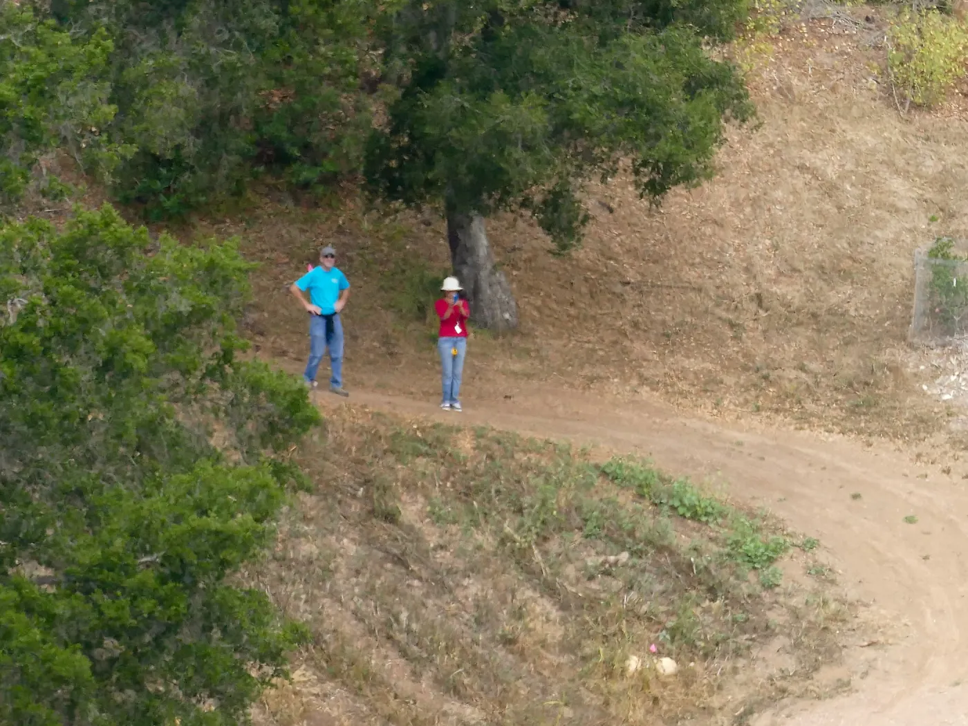 Rob Romzick and Kathy Castaneda on East Slope
