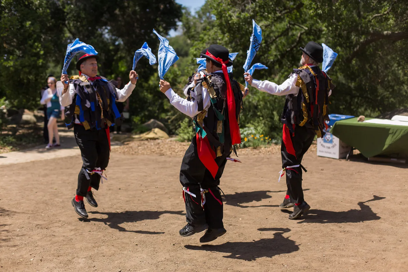 Cultivating the Wild: Native Gardens Tour and 90th Birthday Celebration, Pacific Sword Co. Morris Dancing