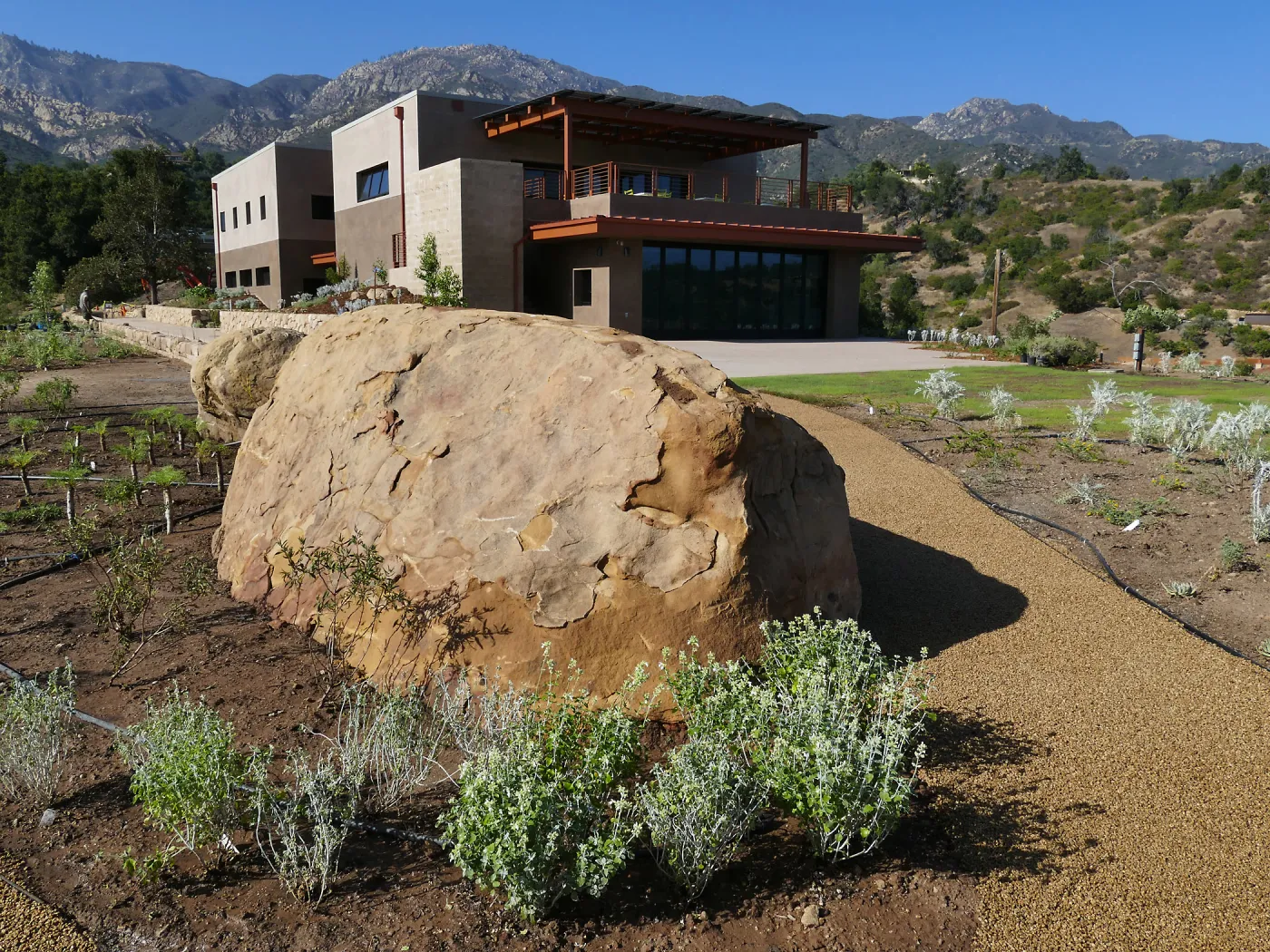Pritzlaff Conservation Center Construction, Exterior looking northeast