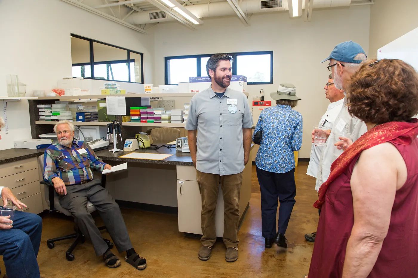 Pritzlaff Conservation Center Ribbon Cutting Celebration, genetics lab