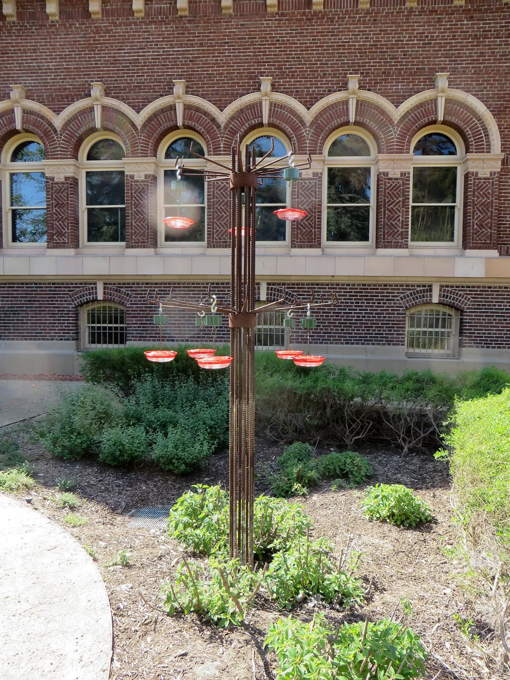Natural History Museum of Los Angeles, Nature Gardens, Hummingbird Feeder