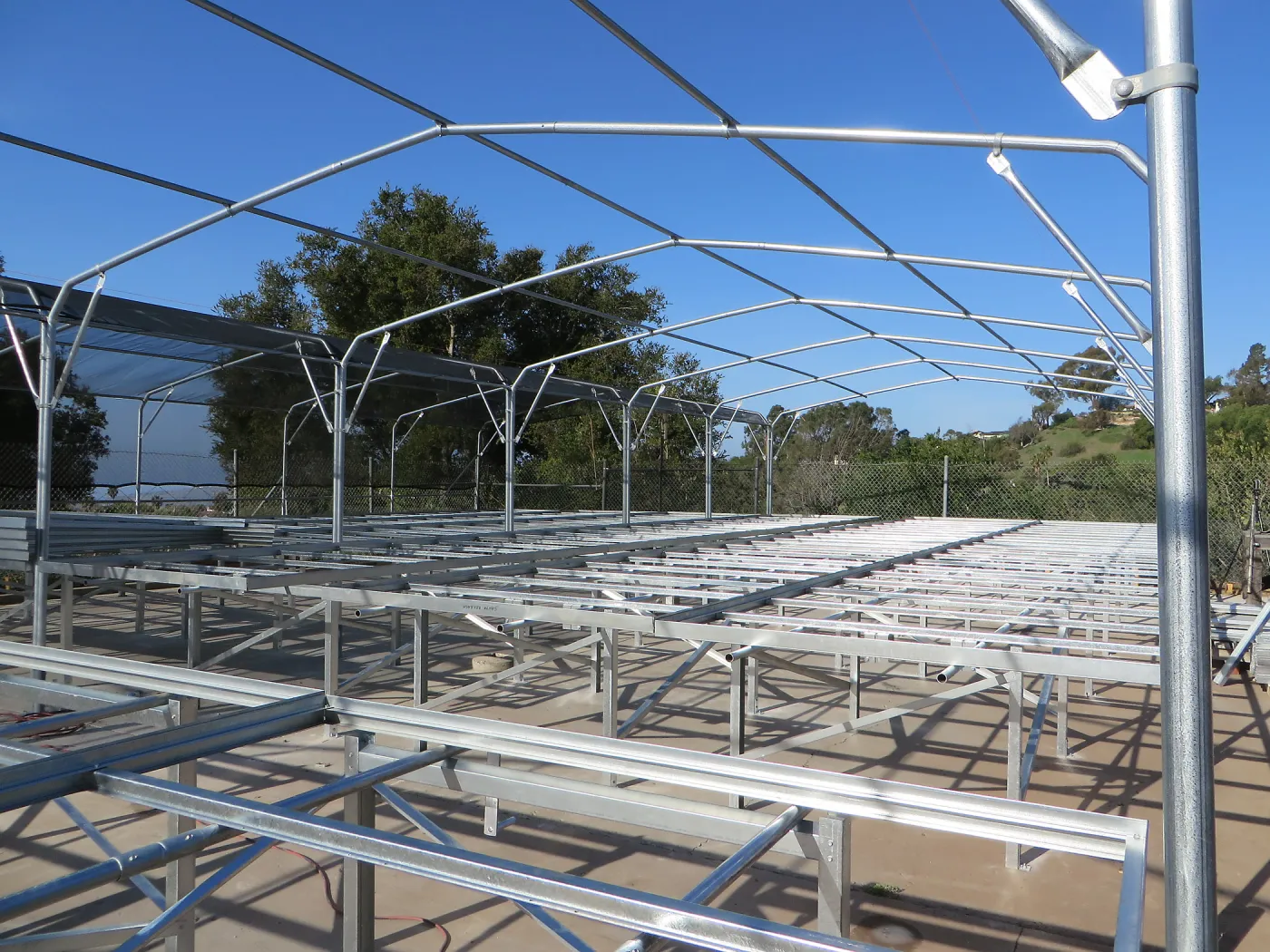 SBBG, rebuilding the Hort Unit