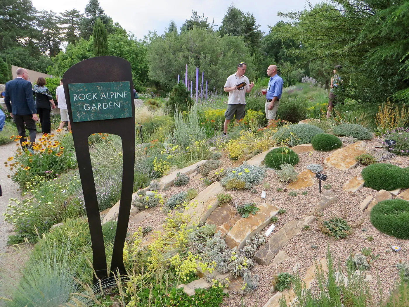 Denver Botanic Garden, APGA meeting, Rock Alpine Garden