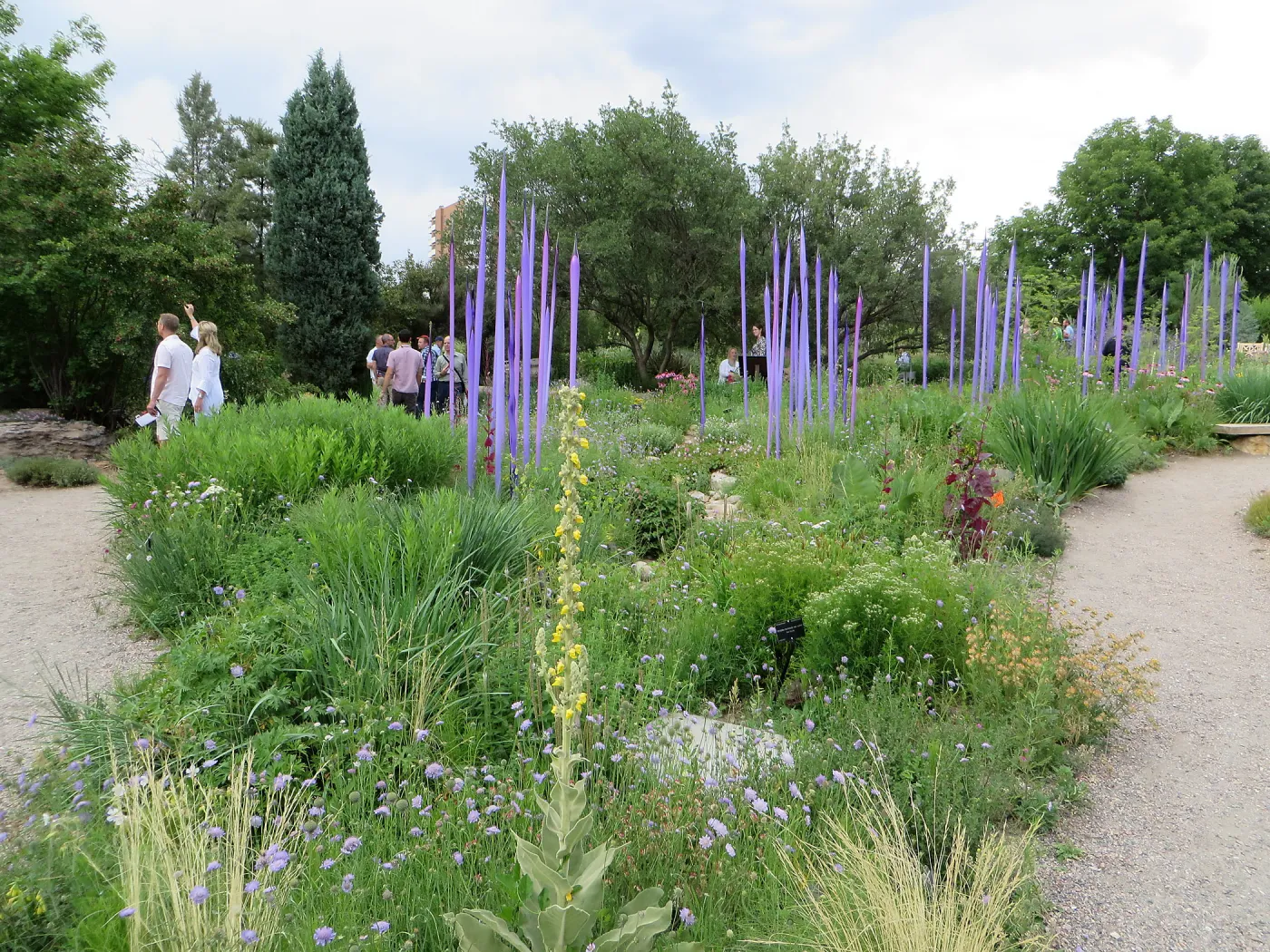 Denver Botanic Garden, APGA meeting. Dale Chihuly scuplture