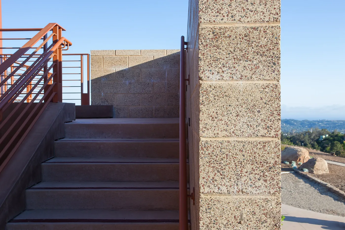 Pritzlaff Conservation Center, southern stairs