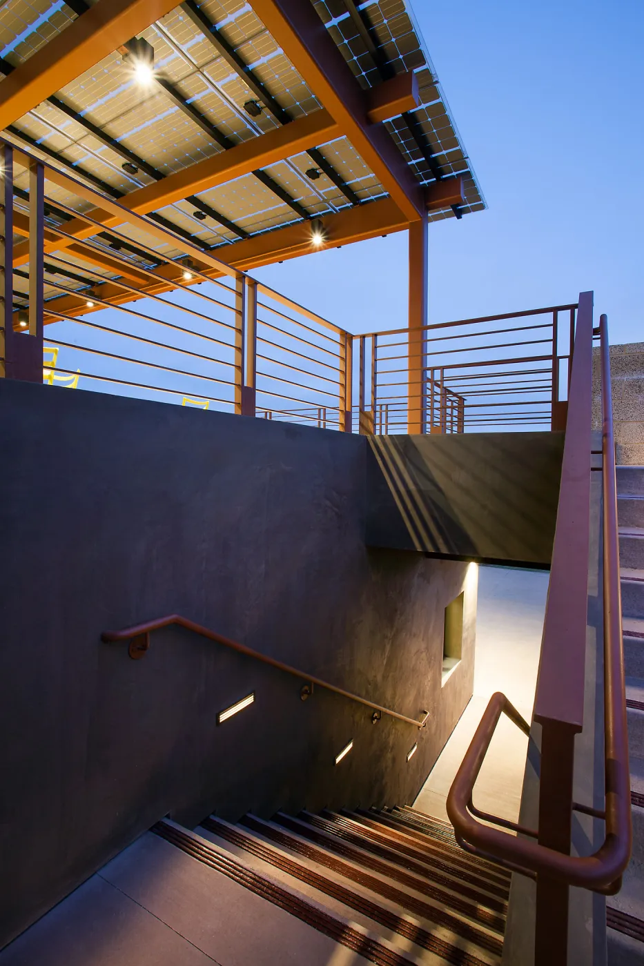 Pritzlaff Conservation Center, south stairs