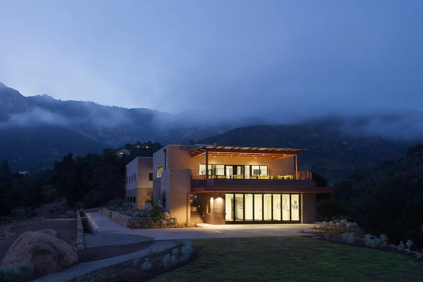 Pritzlaff Conservation Center, Exterior looking northeast