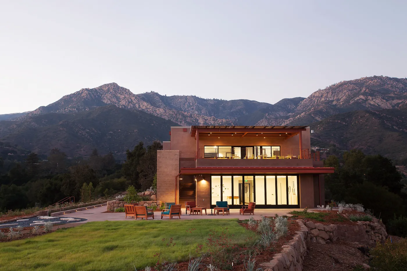 Pritzlaff Conservation Center, Exterior looking north