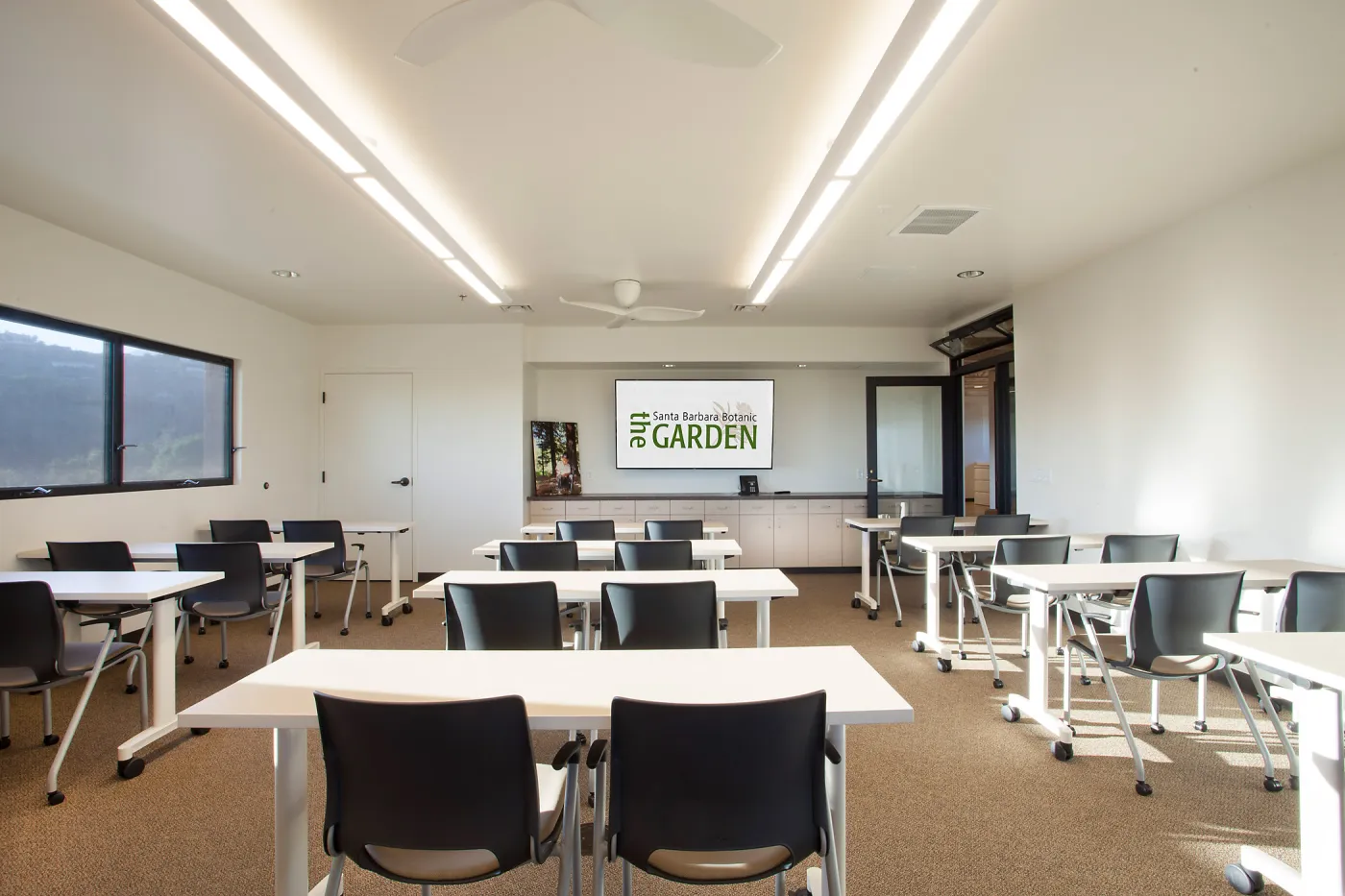 Pritzlaff Conservation Center interior, large conference room looking north