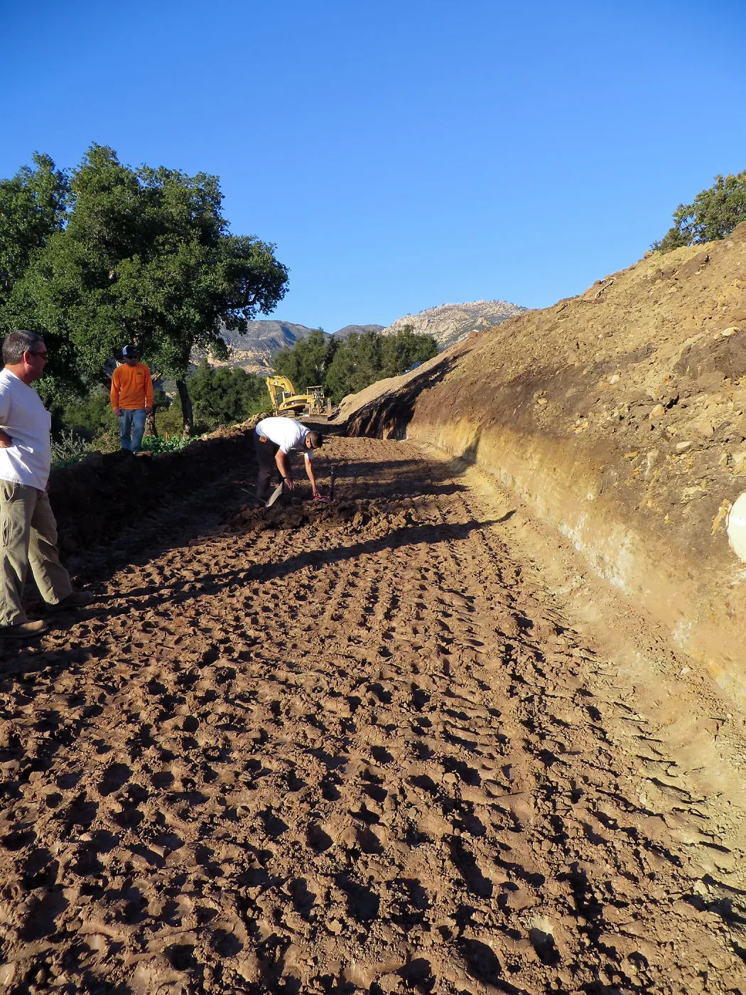 PCC construction, cart path