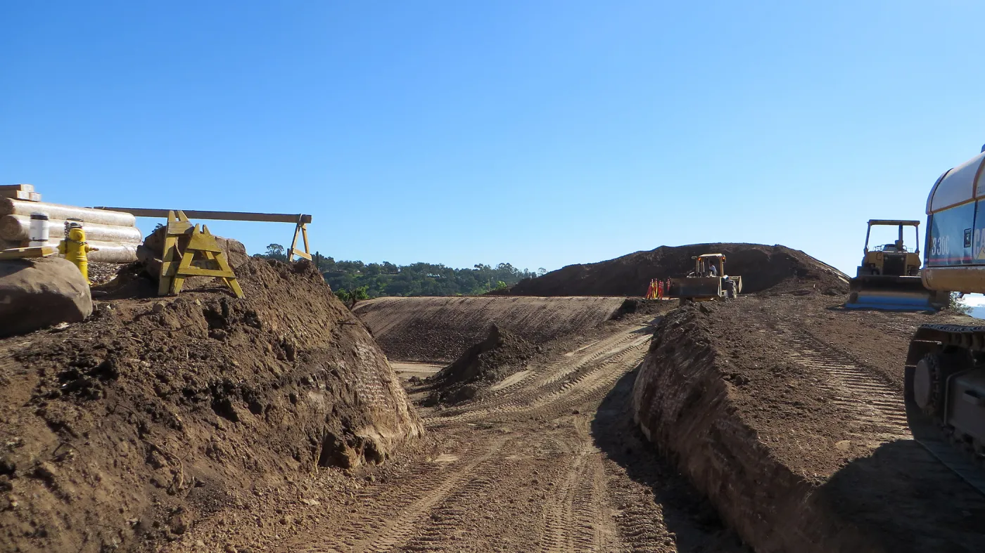 PCC construction, basement