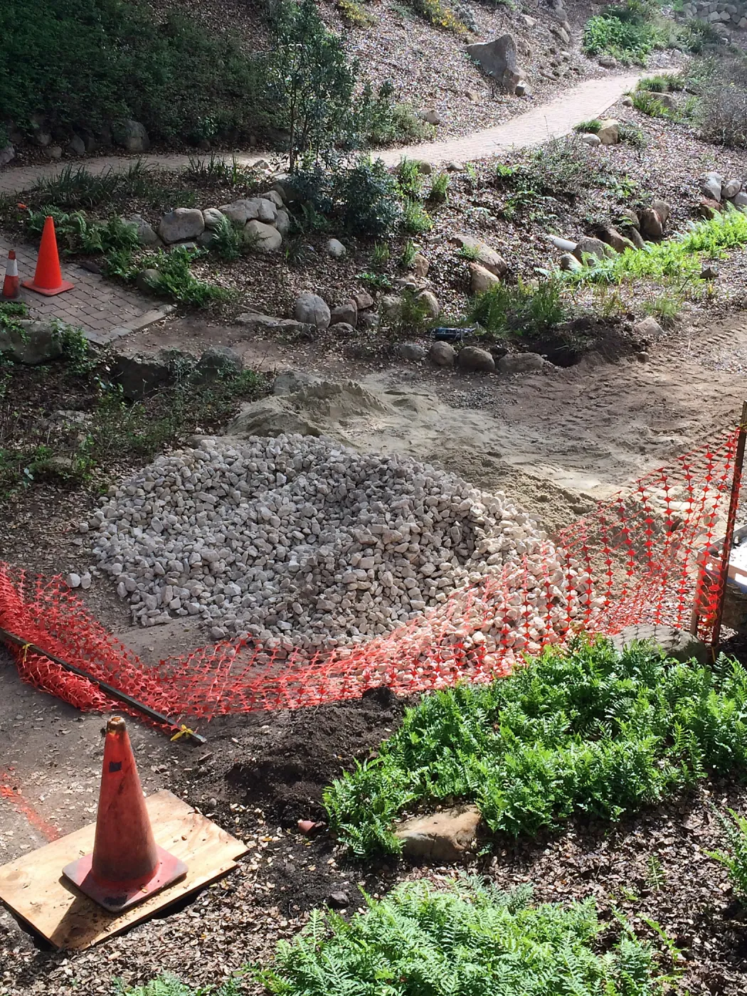 Sewer line installation in Arroyo