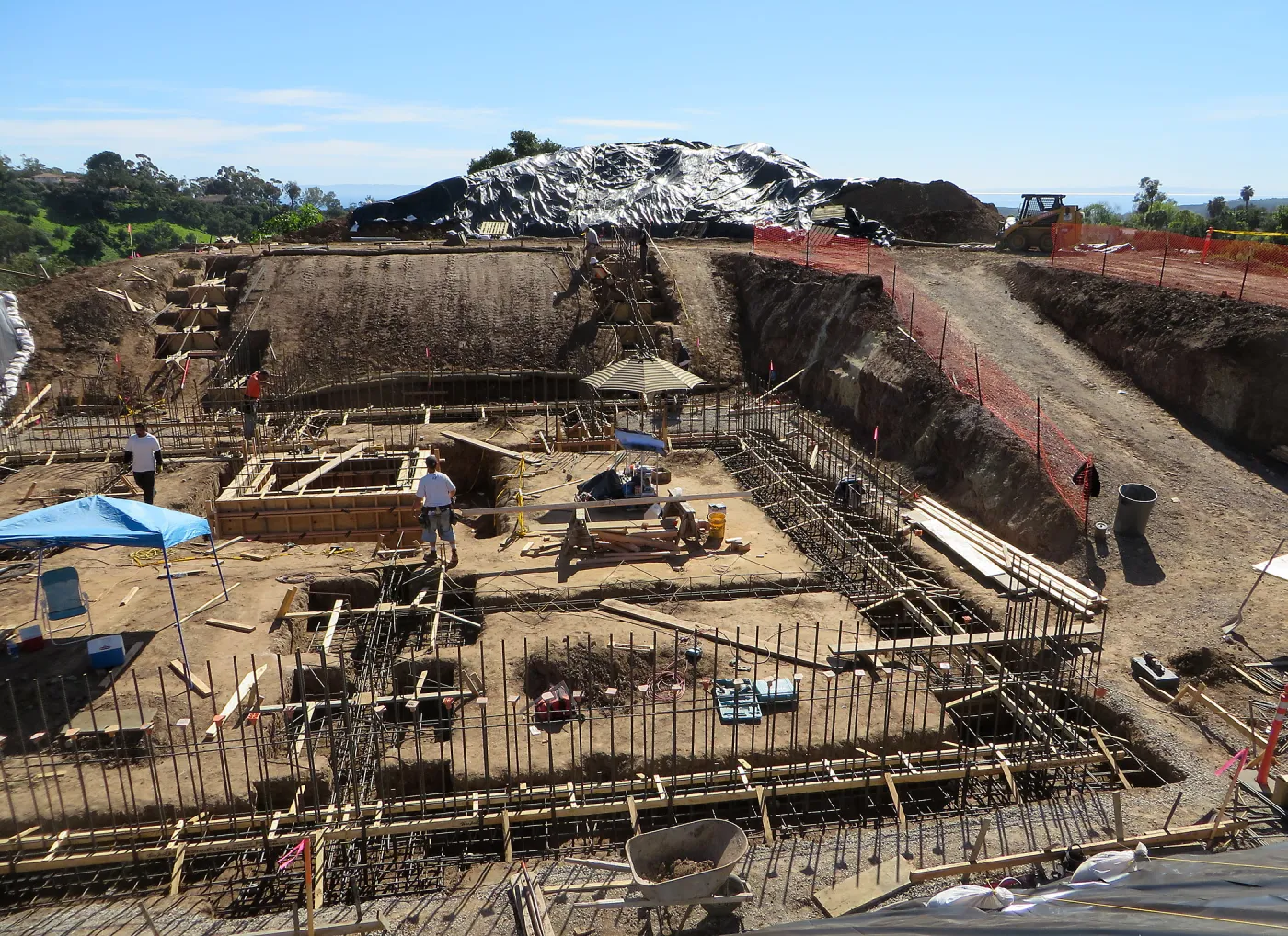 Pritzloff Center construction