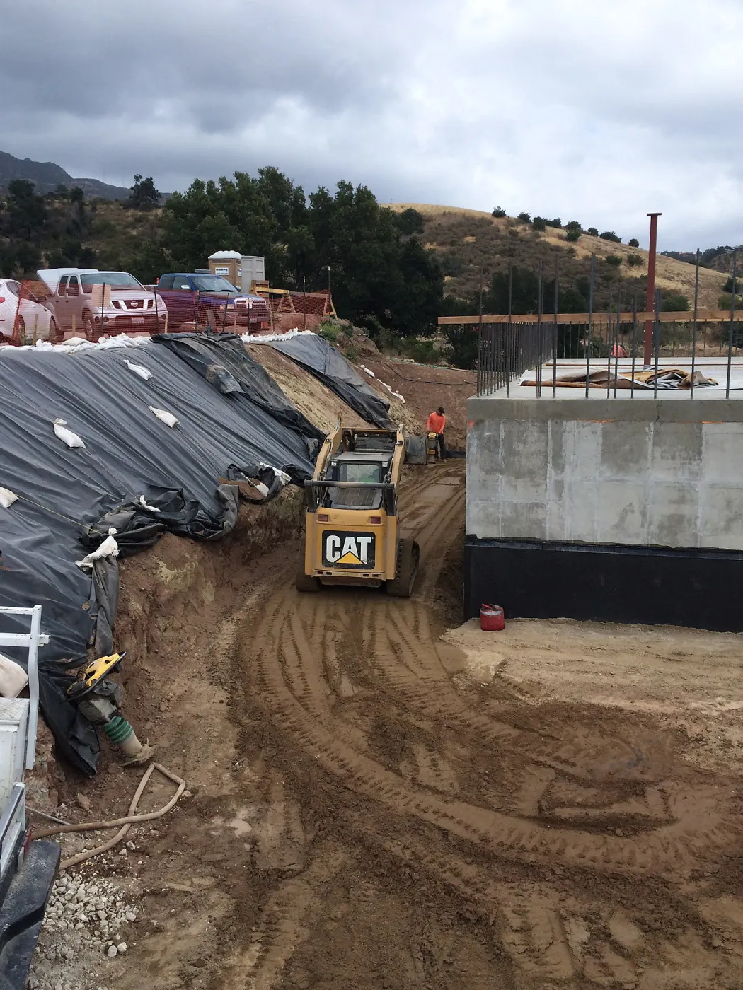 Pritzlaff Conservtion Center construction