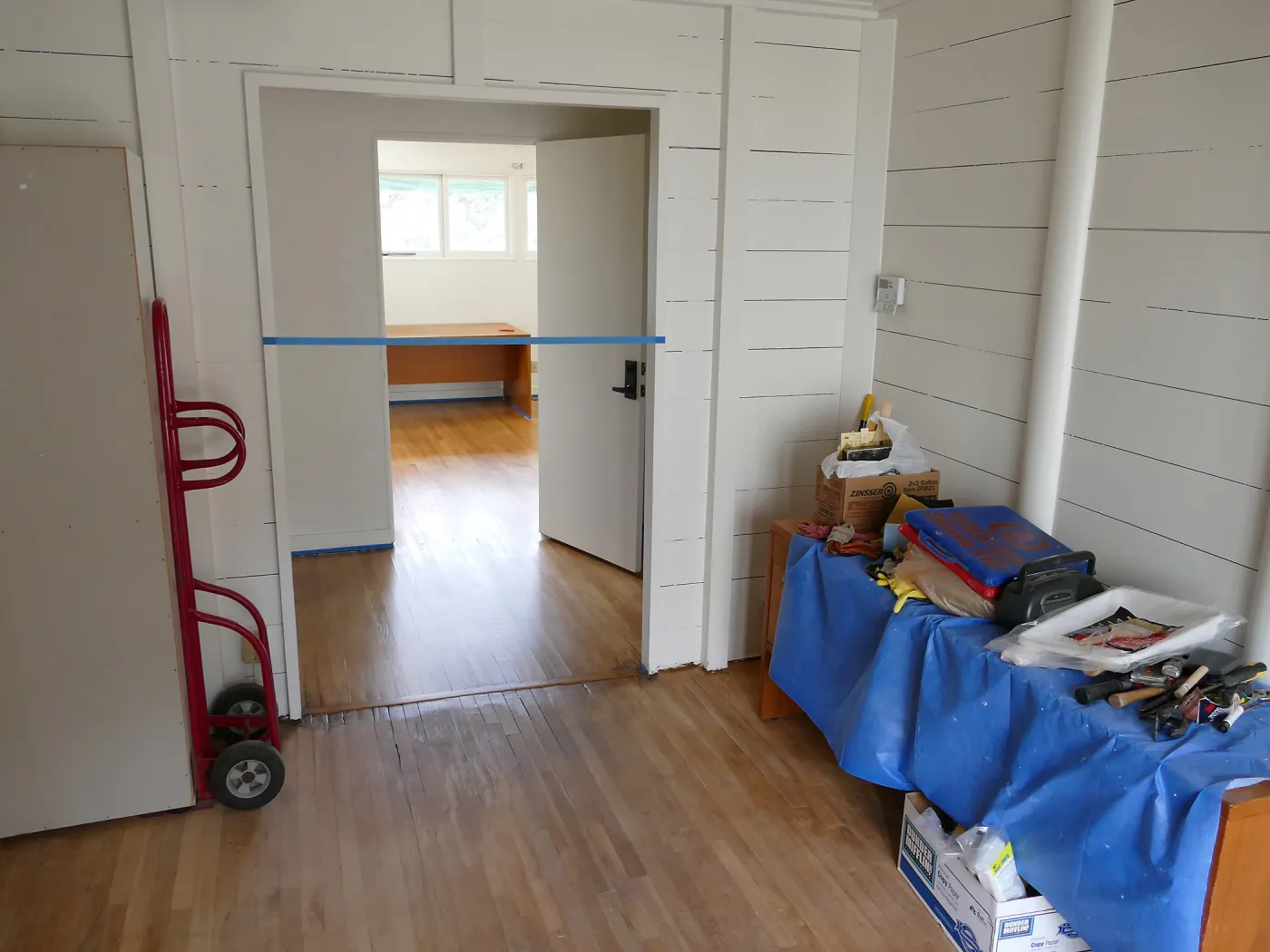Refurbishing of the Cottage as a new volunteer center.