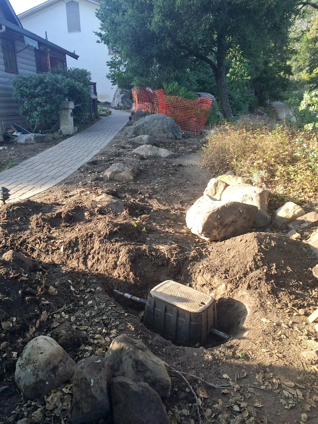 Installation of the Water Wise Home Demonstration Garden